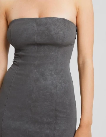 Rochie medie Bershka, gri