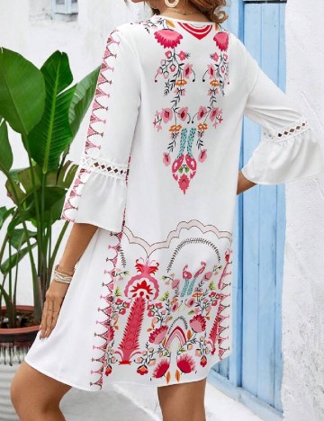 Rochie scurta SHEIN, alb