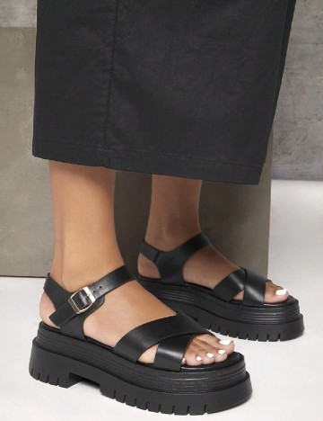 
						Sandale SHEIN, negru
