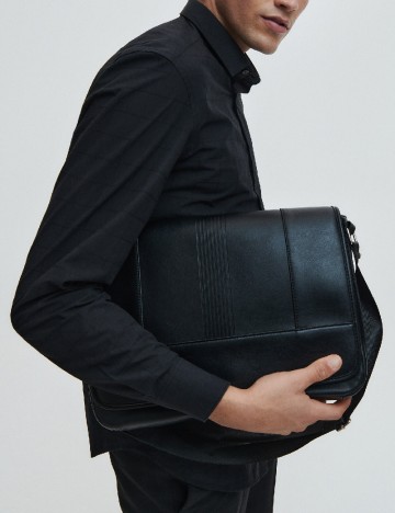 Geanta Reserved, negru