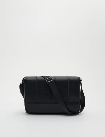 Geanta Reserved, negru Negru