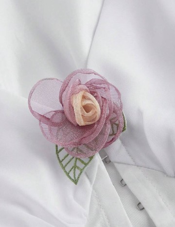 Top SHEIN, alb