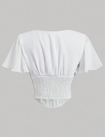 Top SHEIN, alb