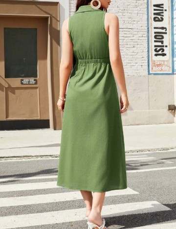 Rochie medie SHEIN, verde