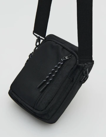 Borseta Reserved, negru Negru