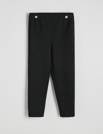 Pantaloni Reserved, negru