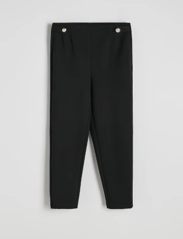 Pantaloni Reserved, negru