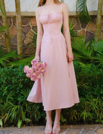 Rochie medie SHEIN, roz