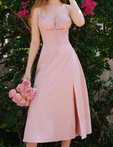 Rochie medie SHEIN, roz