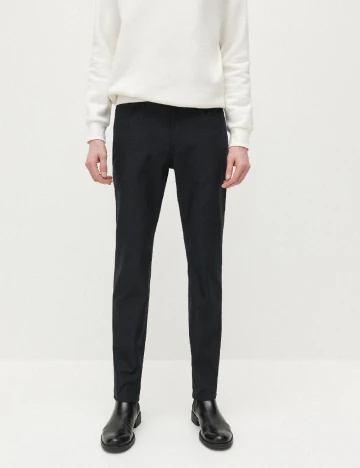 Pantaloni Reserved, negru