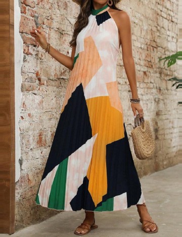 Rochie lunga SHEIN, mix culori