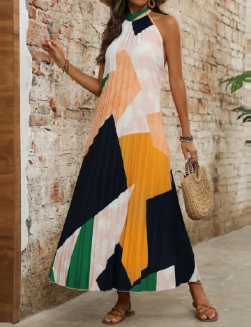 Rochie lunga SHEIN, mix culori