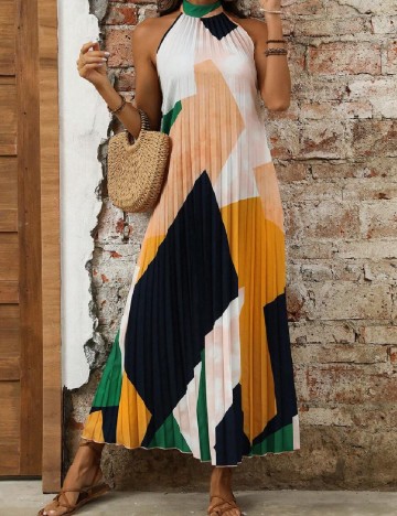 Rochie lunga SHEIN, mix culori