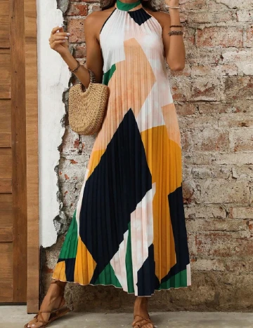 Rochie lunga SHEIN, mix culori