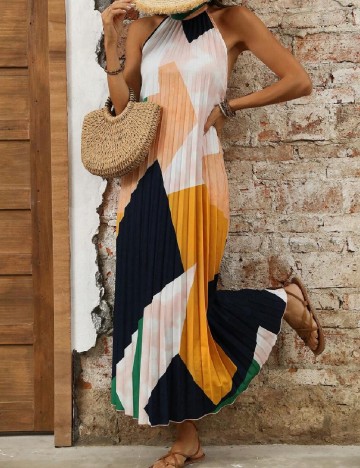 Rochie lunga SHEIN, mix culori