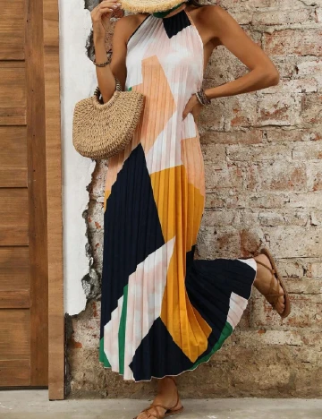 Rochie lunga SHEIN, mix culori