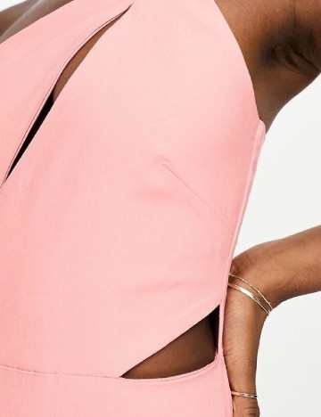 Rochie medie Vesper, roz