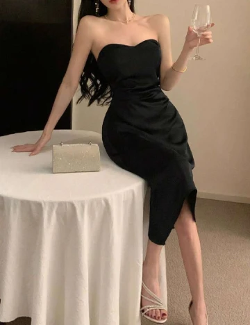 Rochie medie Dazy, negru