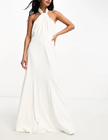 Rochie lunga Little Mistress, alb