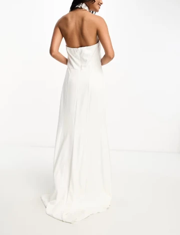 Rochie lunga Little Mistress, alb