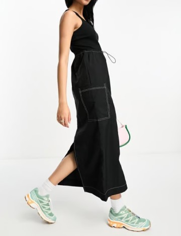 Rochie medie ASOS, negru