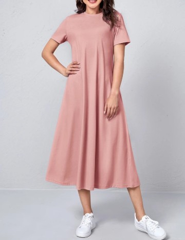 Rochie medie SHEIN, roz
