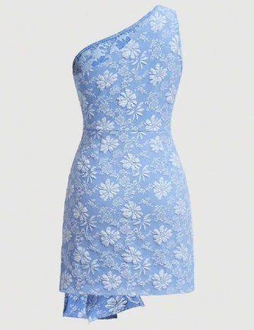Rochie scurta SHEIN, albastru Albastru