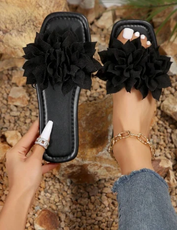Slapi SHEIN, negru