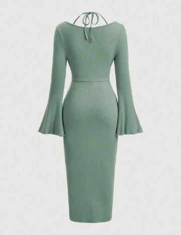 Rochie medie SHEIN, verde