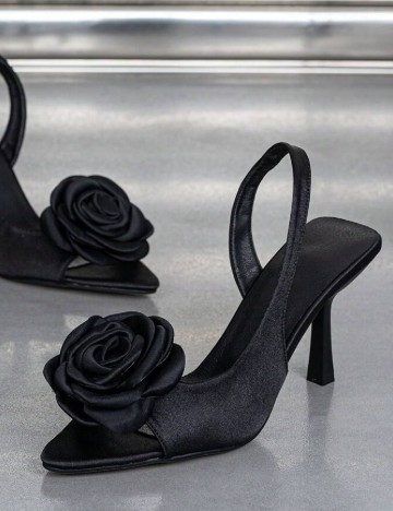 Sandale SHEIN, negru