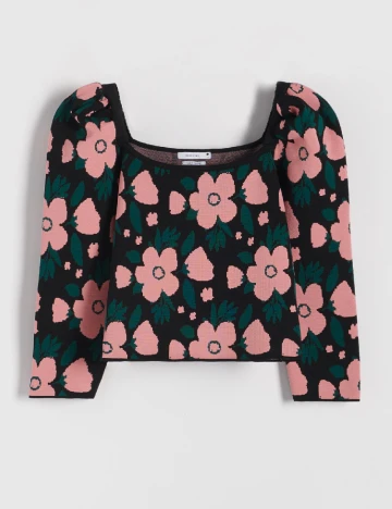 Top Reserved, floral print