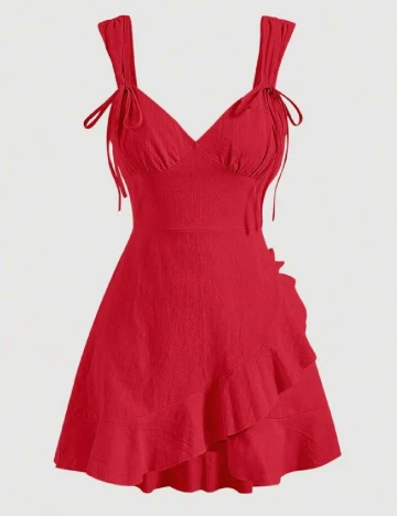 Rochie scurta SHEIN, rosu