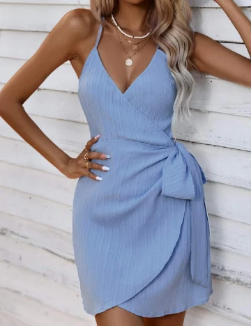 Rochie scurta SHEIN, albastru