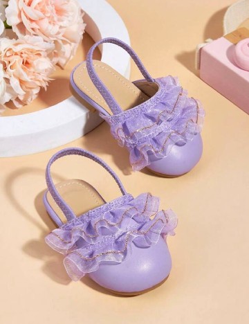 Pantofi Shein Kids, mov