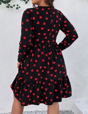 Rochie scurta SHEIN CURVE, negru