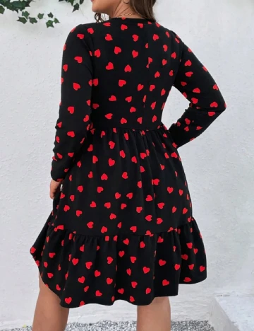 Rochie scurta SHEIN CURVE, negru