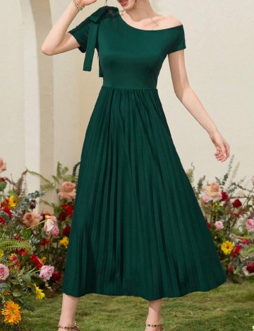 Rochie lunga SHEIN, verde