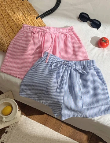 Set Pantaloni scurti 2 perechi SHEIN, mix culori