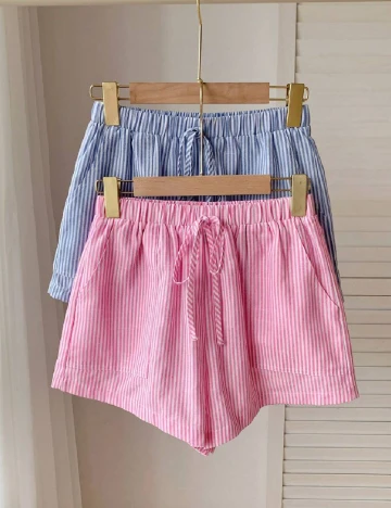 Set Pantaloni scurti 2 perechi SHEIN, mix culori