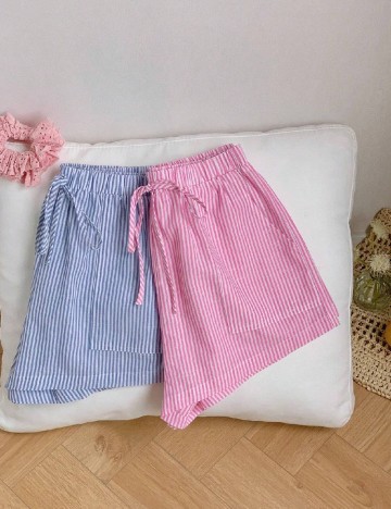 Set Pantaloni scurti 2 perechi SHEIN, mix culori