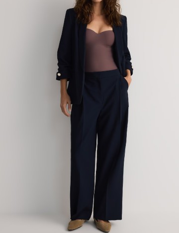 
						Pantaloni Reserved, bleumarin