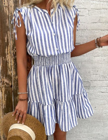 Rochie scurta SHEIN, albastru