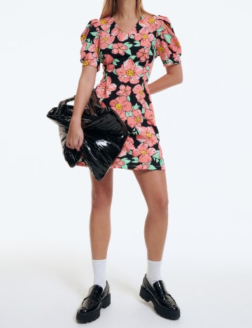 
						Rochie scurta Reserved, floral print