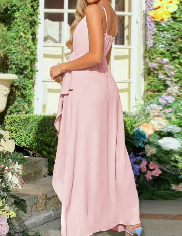 Rochie lunga SHEIN, roz