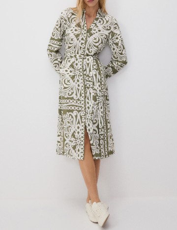 Rochie medie Reserved, verde