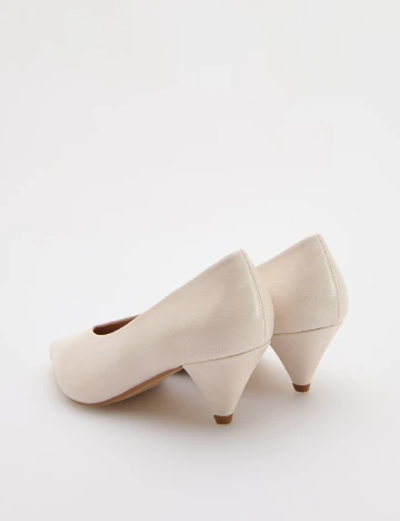 Pantofi Reserved, crem Crem