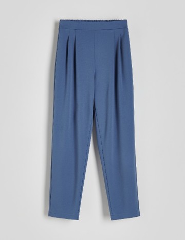 Pantaloni Reserved, albastru