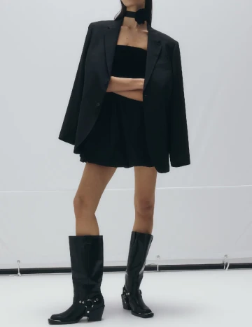 Rochie scurta Reserved, negru