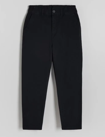 Pantaloni Reserved, negru Negru