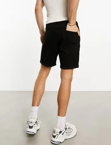 Pantaloni scurti ASOS, negru
